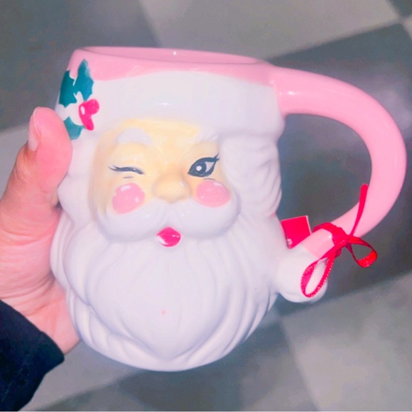 Viral Pink Santa🎅Mug💗 - Picture 1 of 3